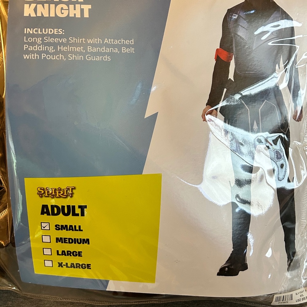 Fortnite Black Knight Adult Small